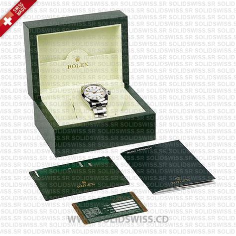 value of rolex watch box